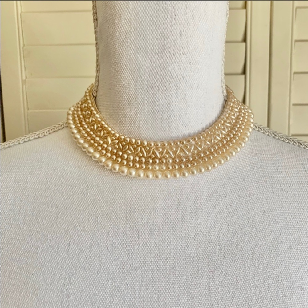Vintage Glentex Faux Pearl Necklace